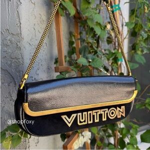 Louis Vuitton Avant Garde Leather Pochette Shoulder Bag